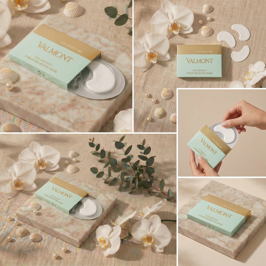 Masque contour des yeux Valmont anti-stress instantané, patch unique