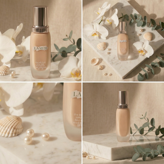 Fond de teint fluide longue tenue La Mer The Soft Fluid 33 Suede SPF20 30 ml