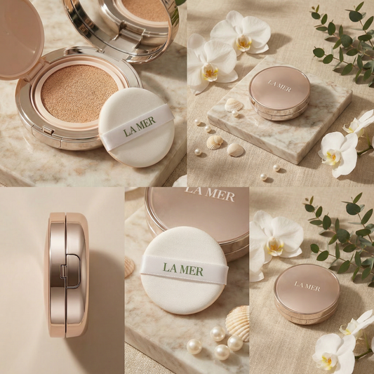 Coussin compact La Mer Rose Ivoire