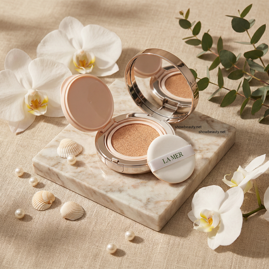 Coussin compact La Mer Rose Ivoire